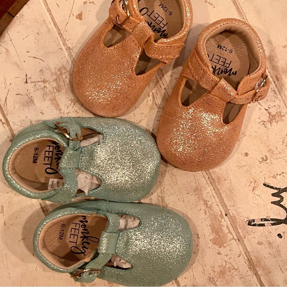 Monkey Feet | Mary Jane T Straps Shoes Bundle